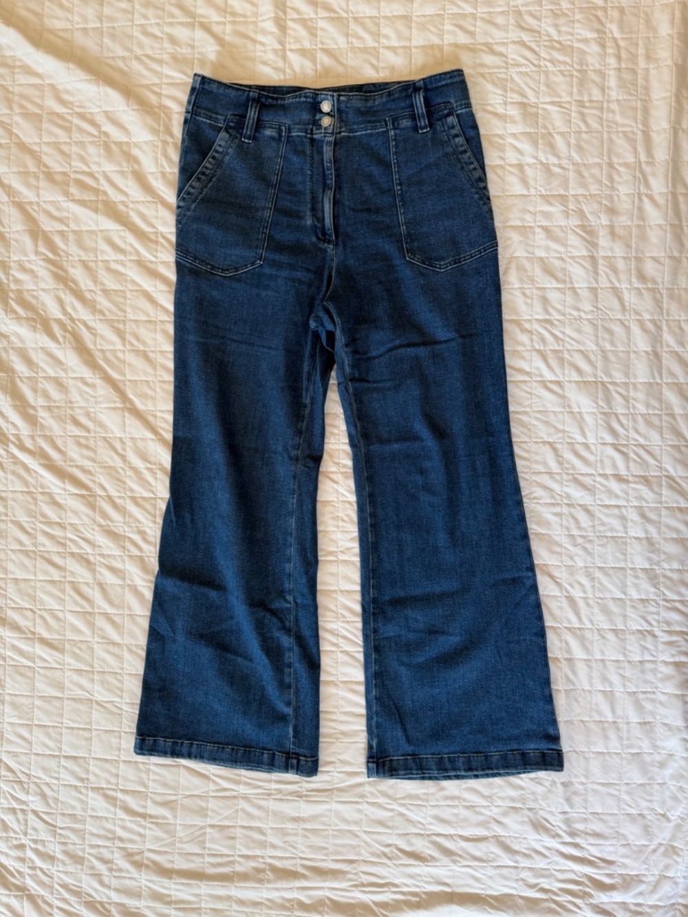The Naomi High-Rise Wide-Leg Jeans by Maeve - Size 32 - Picture 3 of 5